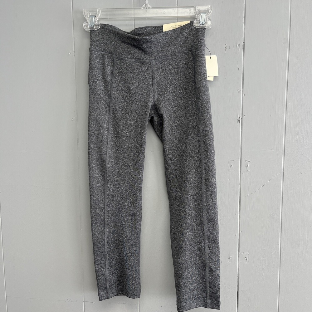 AERO Leggings Size XS New Grey Best Booty Ever Crop Wicking Technology